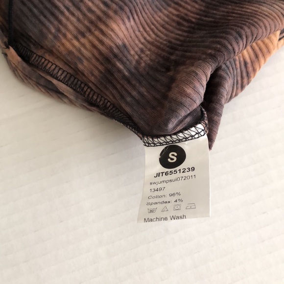 Tye Dye Shorts Romper Nwot - Picture 10 of 10